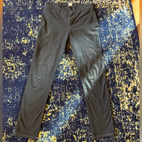 Hiroshi Kato Gray Slim Chinos – Japanese Design, 4-Way Stretch Comfort - Picture 1 of 2